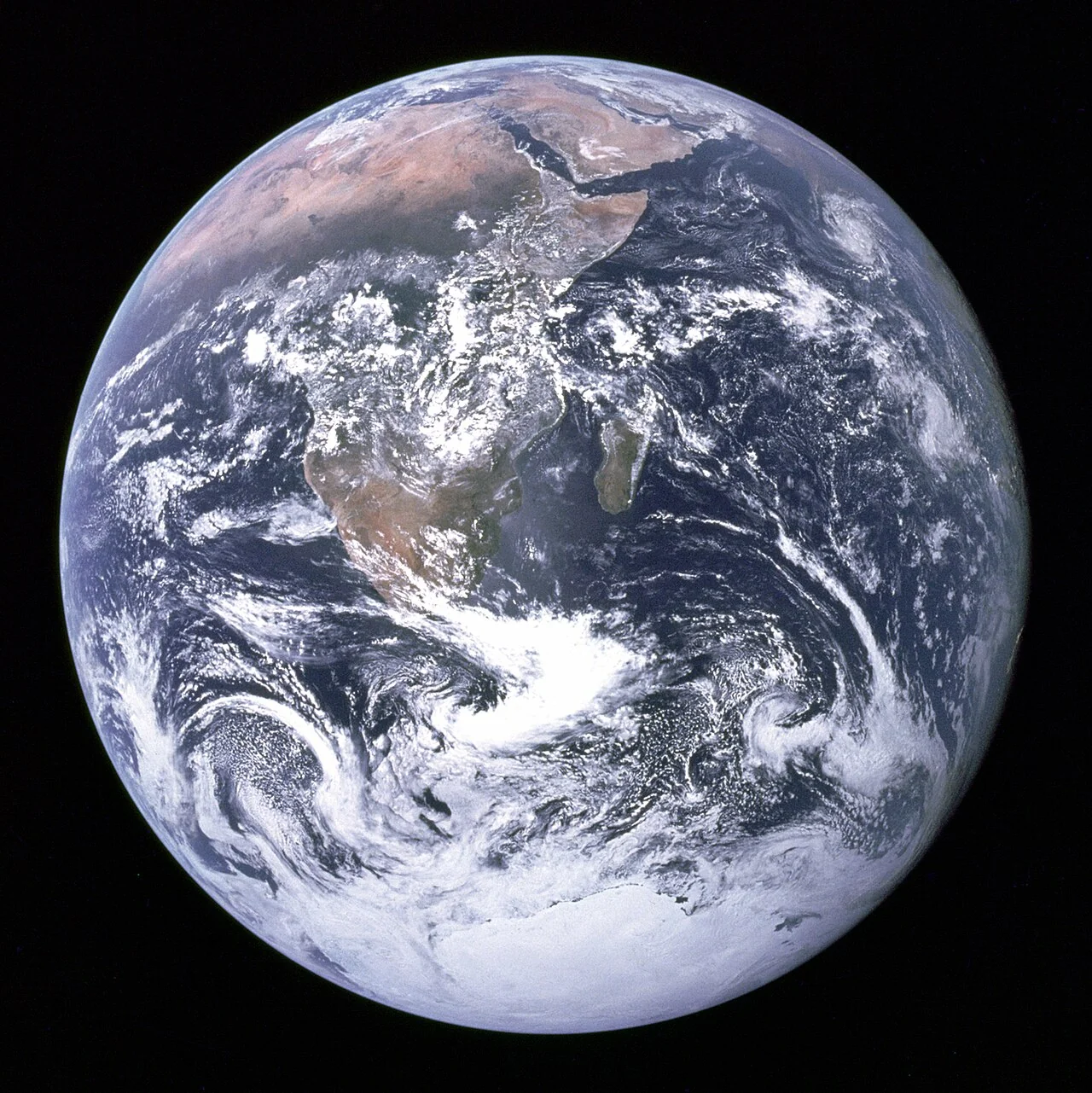 The Earth seen from Apollo 17 by NASA — Blue Marble